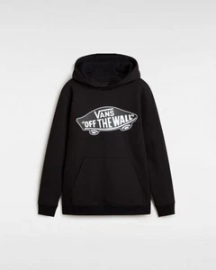 VANS - Kids Style 76 Pullover Hoodie (8-14 years) - Black - Childrens Hooded Top - Picture 1 of 2