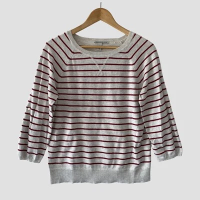 Suéter a rayas Cotton by Autumn Cashmere para mujer M ($198) Foto 1 de 4