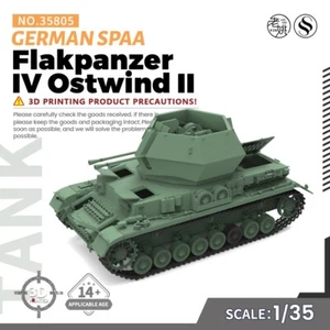 SSMODEL SS35805 1/35 Kit Modelo Militar Alemán Flakpanzer IV Ostwind II SPAA - Imagen 1 de 5
