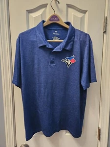 Vintage MLB Fanatics Toronto Blue Jays Polo Shirt Mens Size XL - Picture 1 of 4