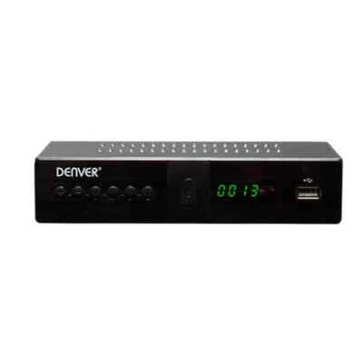 DENVER DTB-133 DVB-T2 H.264 FTA Settop-Box zum Empfang digitaler TV-Sender - Bild 1 von 3