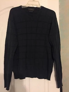 Herrenpullover Joseph Abboud hellgrau Baumwolle Größe M - Bild 1 von 5