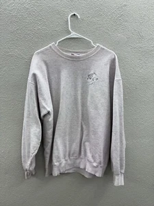 Hanes Sweatshirt Size Unknown Gray Bali Bra Long Sleeve Pullover Crewneck vtg - Picture 1 of 13