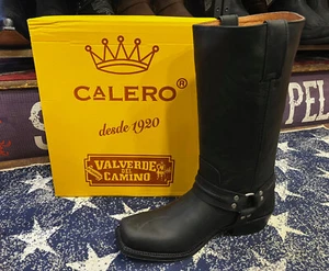 Lederstiefel Boots Calero Western Biker Boots BC421H777BLK - Bild 1 von 4