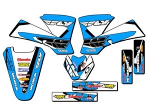 Kit De Gráficos Senge Compatible Con KTM SX 50 13 FLY Azul Cielo 2002-2008 - Picture 1 of 10
