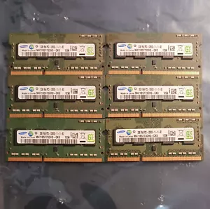 12GB DDR3 (6X2GB) RAM Samsung Laptop Memory - Picture 1 of 2