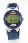 Timex Reefgear Męski zegarek na rękę Niebieski Plastik Nylon Chrono Alarm Data 100m Bateria