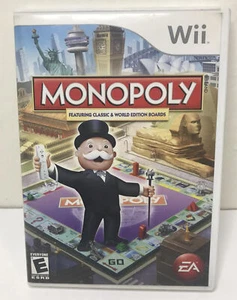 Monopoly (Nintendo Wii, 2008) Complete with Manual Tested Working! - Picture 1 of 4