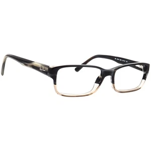 Ray-Ban Eyeglasses RB 5169 5540 Polished Gray Horn Rectangular Frame 54[]16 140 - Picture 1 of 6