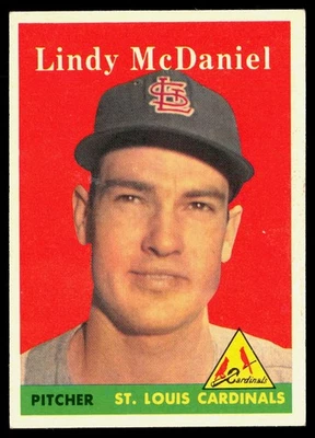Lindy McDaniel 1958 Topps #180 - Image 1 of 2