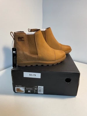 Botines Chelsea SOREL Evie II Chelsea SC-79 para mujer talla 8,5 color nobuck tostado Foto 1 de 4