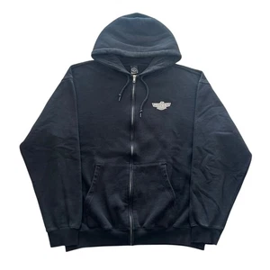 y2k Pharmacy Board Shop Full Zip Hoodie Sweatshirt Size Large Surf Skate Style - Picture 1 of 7