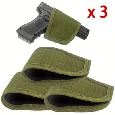 Funda de pistola táctica de gancho con bucle oculta para llevar derecha e izquierda 3 piezas Foto 1 de 4
