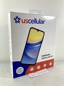 US Cellular Samsung Galaxy A15 5G 6.5” FHD+ 50MP Prepaid Smartphone NEW SEALED! - Picture 1 of 2