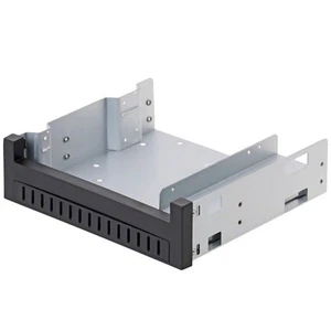 Delock 5.25" Rama montażowa do 1 x 5,25" Slim Drive + 1 x 2,5" lub 3,5" HDD - Zdjęcie 1 z 1