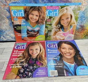 American Girl Zeitschriften 2012 - Feb, Juli/Aug, Sept/Okt, Nov/Dez - 4er Set EUC - Bild 1 von 13