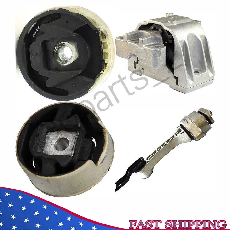 Комплект креплений стойки двигателя и крутящего момента 4 шт 2004-2006 для Audi TT Quattro 3,2 л - Изображение 1 из 4