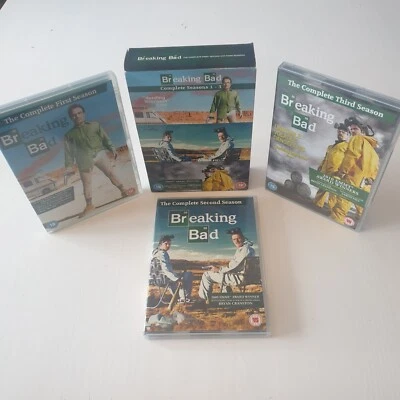 Breaking Bad Crime Drama dvd box set Series 1 - 3 ( 11 dvd's ) TV Series - Image 1 of 4