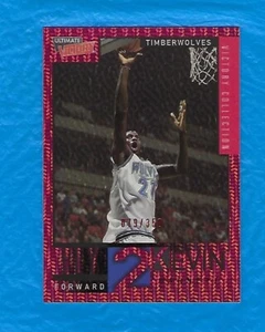 KEVIN GARNETT 2000-01 ULTIMATE VICTORY VICTORY COLLECTION #79/350 TIMEBERWOLVES - Picture 1 of 2