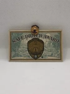 Vintage National Safety Council Safe Driver Award Pins & Card 1960 - Picture 1 of 7