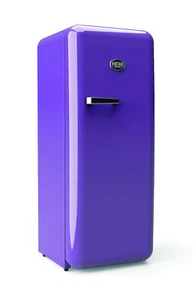 SONDERAKTION! Retro Kühlschrank Havanna, 50er Jahre Look, ultraviolett, RC330 - Bild 1 von 8