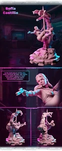 Sofia Castillo | Ladies of 2133 | Miniature | 75mm - Picture 1 of 2