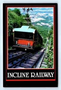 Postal TN Chattanooga Mirador Montaña Inclinación Ferrocarril Foto Vista A4 - Imagen 1 de 2