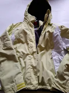 Rossignol Neon Lemon white ski jacket Small Medium - Picture 1 of 6