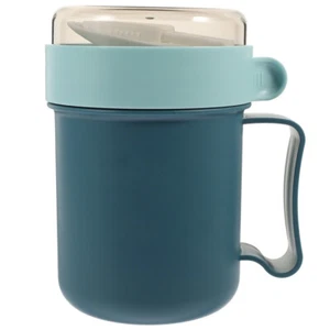 1 Satz Mikrowellen-Müsli-Tasse Multi-Use-Milchbecher Tragbarer Joghurt Tasse - Bild 1 von 12