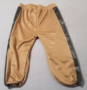 Franklin Sport Youth Boys 10-12 NewOrleans Saints Active Pants LARGE Gold Black - Picture 1 of 8