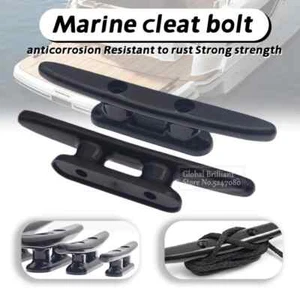 4Pcs 4 Inch Nylon Marine Boat Mooring Cleat Yacht Dock Deck Rope Tie Bollard - Imagen 1 de 7