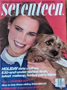Seventeen Magazine December 1979 Willow Bay Cover Donna Pescow Holiday Issue - Imagen 1 de 4