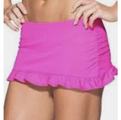 Athleta Brilliant Magenta Swim Skirt Size Small - Image 1 of 4