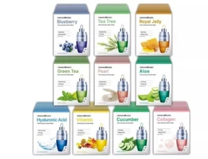 Paquete combinado de 100 (10 x 10 tipos aleatorios), mascarilla facial facial completa de naranjose - Imagen 1 de 2