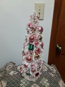 VINTAGE BB CHRISTMAS TREE 13" TALL - Picture 1 of 5