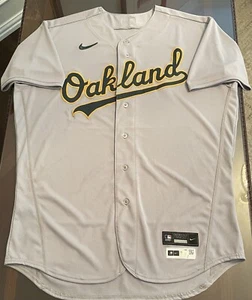 Rare Team Issued Oakland A’s Athletics Nike Authentic On-Field Jersey 50/XL+ - Picture 1 of 13