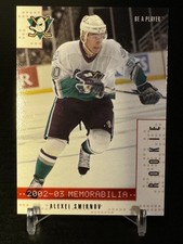 2002-2003 Be A Player Memorabilia Ruby Alexei Smirnov BAP Rookie 17/200 Card#300