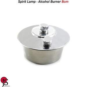 Dental Laboratory Ethyl Alcohol Burner Bunsen Spirit Lamp Stainless Steel - Picture 1 of 3