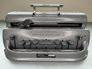 Perkins Brailler Vintage Braille Schreibmaschine - Howe Press - nicht vollständig getestet
