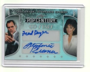 2025 Foglia Pop Century Fred Asciugatrice Stephanie Kramer Co-Protagoniste DUAL SILVER AUTO 1/5 - Foto 1 di 1