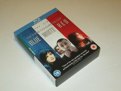 Three Colours Trilogy Blue White Red Blu-ray (Juliette Binoche) Region B  - Image 1 of 4