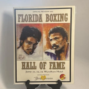 Offizielles Programm 2012 Florida Boxing Hall of Fame Veranstaltungsprogramm VG Magazin - Bild 1 von 8