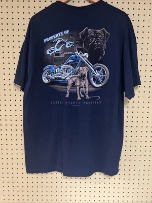 Camisa De Colección Y2k Orange County Choppers Motocicleta Nueva Con Etiquetas Deadstock DOG Nos Foto 1 de 4
