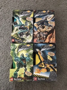 Lego Technic Throwbots 1999 Menge 4 Neu aus altem Lagerbestand brandneu Turbo, Granit, Amazon & Jet - Bild 1 von 10