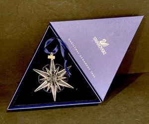 Swarovski Annual Christmas Ornament Star Snowflake 2005 Austria Rockefeller Cent - Bild 1 von 5