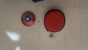 Lot of 10 Captain America Shield Metal Hand Fidget Spinner - Picture 1 of 4