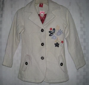 PUMPKIN PATCH GIRLS TEXTURED COAT SIZE US 9 * 135cm/53" HOT UNIQUE NWT - Picture 1 of 9