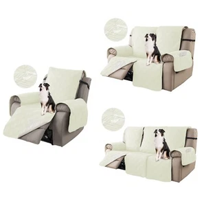 ReclinerCover 100% Waterproof Anti-Slip Large Recliner Slipcover 1/2/3Seat - Picture 1 of 21