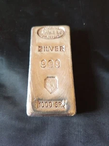 Silberbarren 1kg, SCHÖNE B.V. Amsterdam - Bild 1 von 2