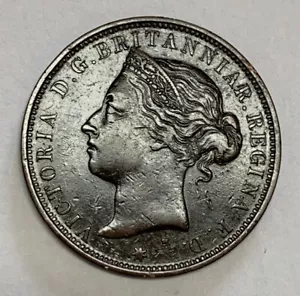 1877-H States Of Jersey 1/12 One Twelfth Of A Schilling Bronze Coin Extra Fine - Picture 1 of 4